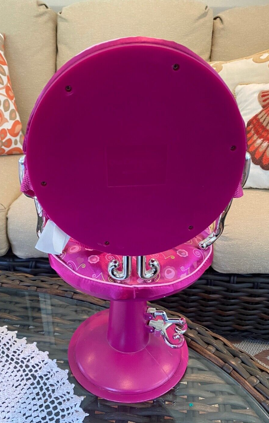 American 18" Girl Adjustable Play Beauty Salon Chair large doll barber