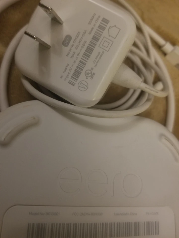 Eero Pro B010001 2nd Generation Gen AC Tri-Band Mesh Router White - Image 3 of 4