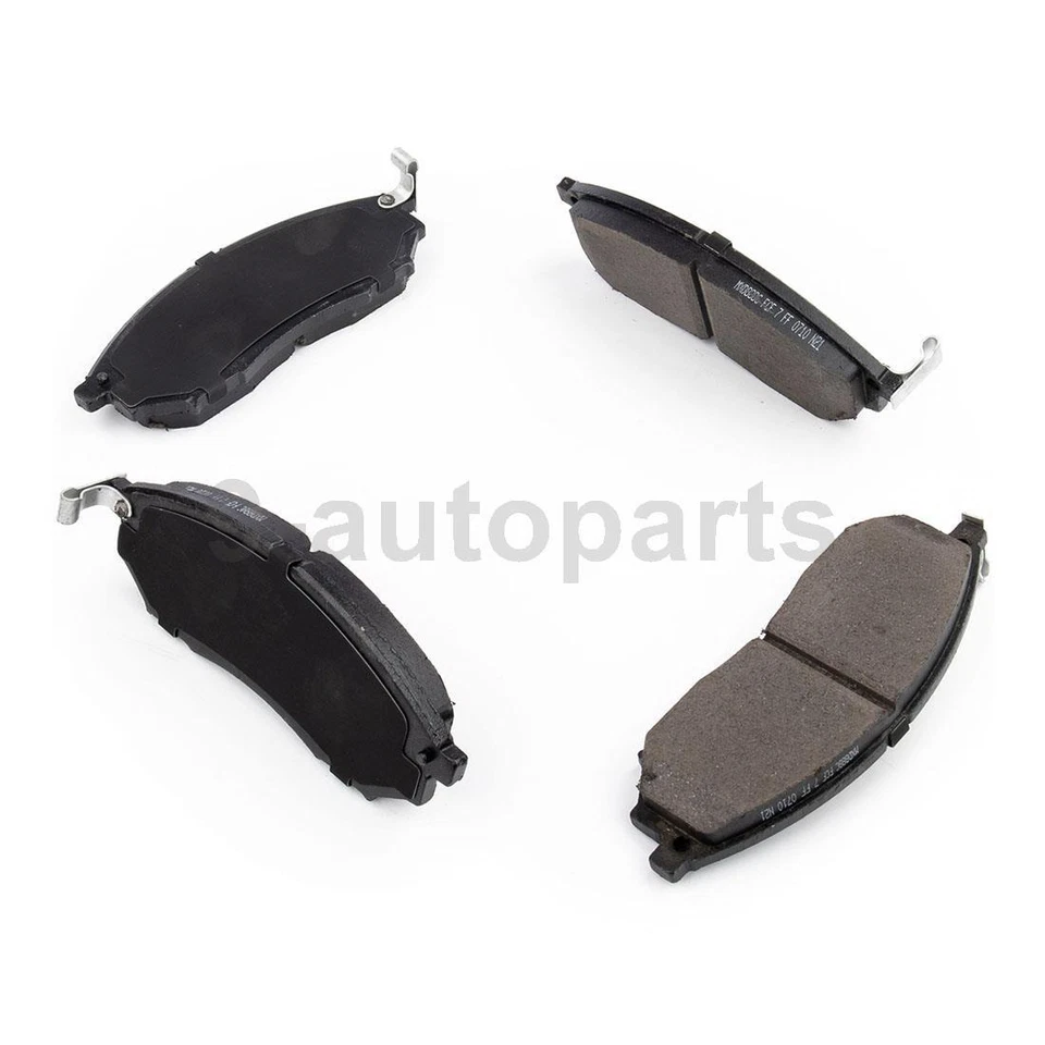 Front Disc Rotors + Ceramic Brake Pads For 2010 2011 2012 - 2016 Renault Koleos - Image 3 of 4