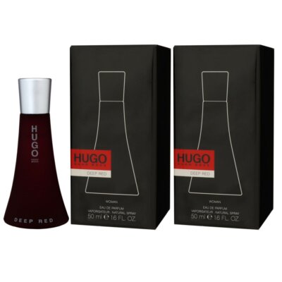 Hugo Boss Hugo Deep Red 2 x 50 ml Eau de Parfum EDP Set Damenparfum