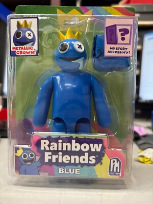 Official Rainbow Friends ''Blue'' Action Figure   Series 1 (PhatMojo)