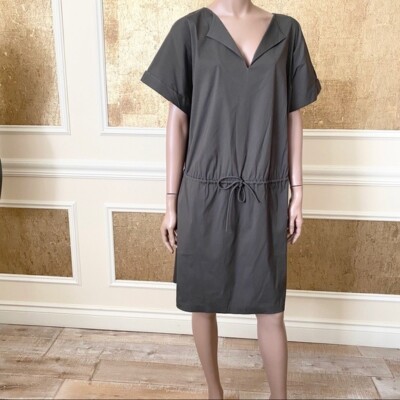 Lafayette 148 New York olive green drop waist dress. L | eBay Lafayette 148 New York olive green drop waist dress. L | eBay
