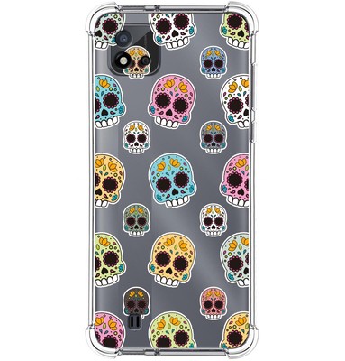 Coque Realme C11 Anti-choc Avec Anneau - Silicone Gel - Noire - Novago - Neuve