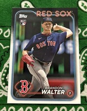 2024 TOPPS SERIES 1 BRANDON WALTER #193 Baseball Rookie RED SOX RC