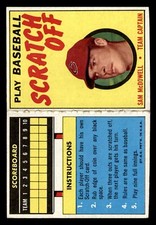 1971 Topps Scratch-Offs Baseball #14 Sam McDowell EX