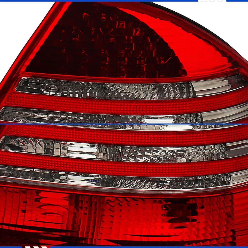 适用于 00-06 梅赛德斯奔驰 W220 S 级 S430 S500 S550 S600 烟 LED 尾灯 — 第 3/4 张图片