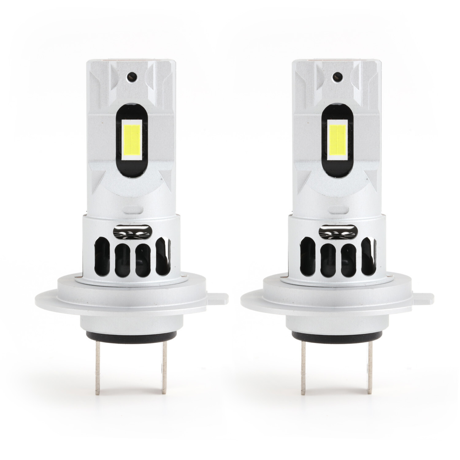 H4 Hi/Lo Automotive LED Headlight Kit By ® 40W 4-Sided LED Dual Beam 4000LM Xenon White 6000K - OZ - Foto 6