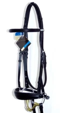 STUBBEN 2300 Leitrim COMFORT PADDED MONOCROWN DROP Dropped NOSEBAND Fine Bridle