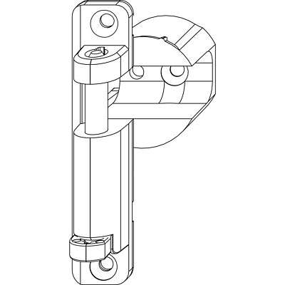 Maco Scherenlager TO 130kg li 4/15-9 Trend Topflager  55236 21689