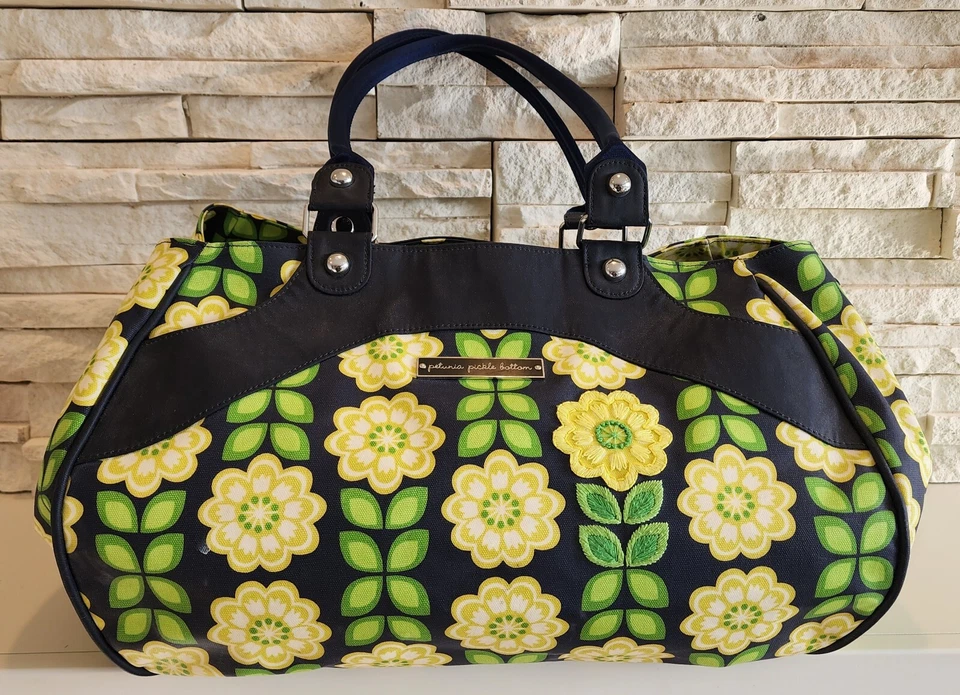 Petunia Pickle Bottom Baby Daiper Bag Wistful Weekender Passport to Prague - Image 2 of 4