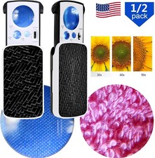 2× Jewelers Loupe Magnifier Light Jewelry Loop 30X 60X 90X Magnifying Glass US