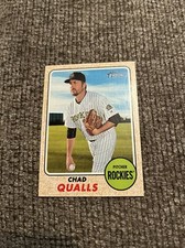 2017 Topps Heritage #124 Chad Qualls Colorado Rockies