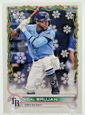 VIDAL BRUJAN ROOKIE 2022 TOPPS HOLIDAY #HW171 RC