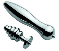 Zeus Electrosex Deluxe Series Voltaic Stainless Steel Female E Stim Kit For Her Zeus Electrosex Deluxe Series Voltaic Stainless Steel Female E Stim Kit For Her