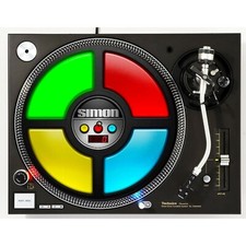 DJ Simon 3 Says Dance Club DJing Slipmat Turntable 12" Record Player Audiophile