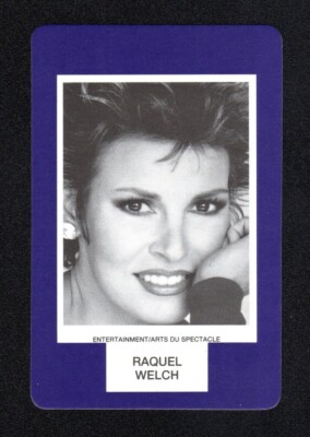 Raquel Welch Actress 1993 Face To Face Game Card Canadian Issue