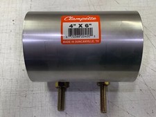 CLAMPETTE 4" x 6" STAINLESS PIPE REPAIR CLAMP PN# 330 330-16 MADE IN USA