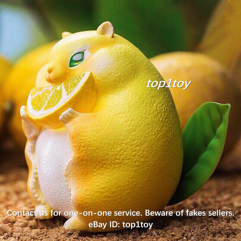 置物 dododo123 ANIMAL PLANET x DODOWO Fruit Fairy Peach Sugar Glider Model Figure