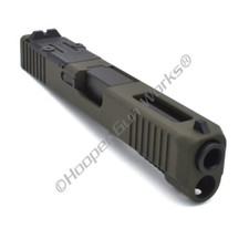 HGW Complete Upper for Glock 26 Long EDC Stainless OD Green Slide Black Barrel