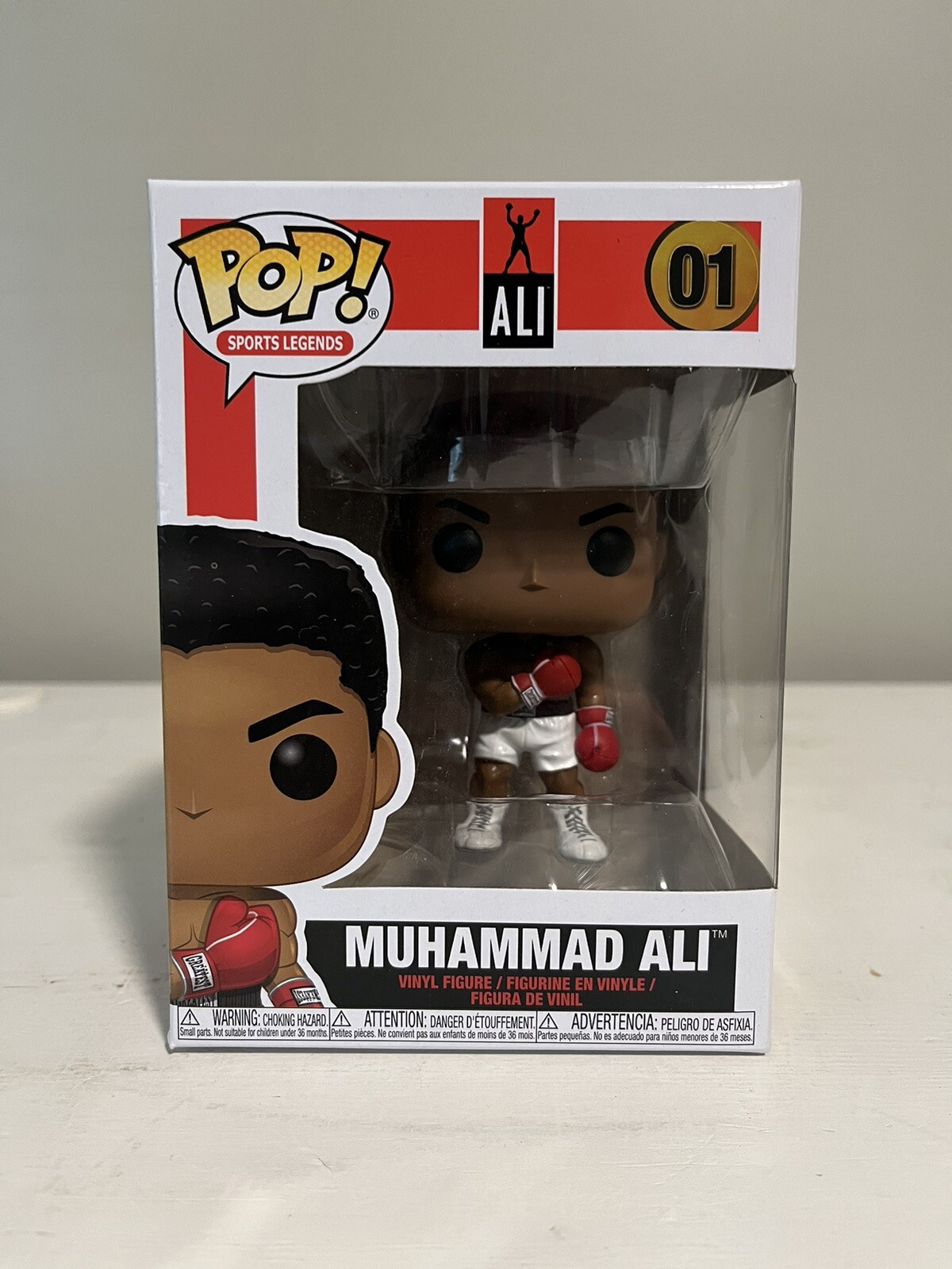 Funko Pop! Sports Legends: Muhammad Ali #01 - Rare Vaulted Vinyl Fig -