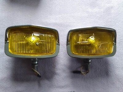 Marchal 656 halogen yellow fog lights lamps Mustang Shelby GT500