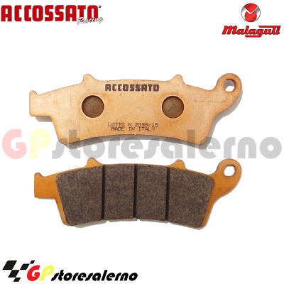 AGPA99ST FRONT SINTERED PADS RECESSED MALAGUTI 400 MADISON K 2005
