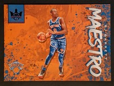 RJ Barrett RUBY Maestro Rookie RC #ed 054/149! 2019-20 Panini Court Kings Knicks