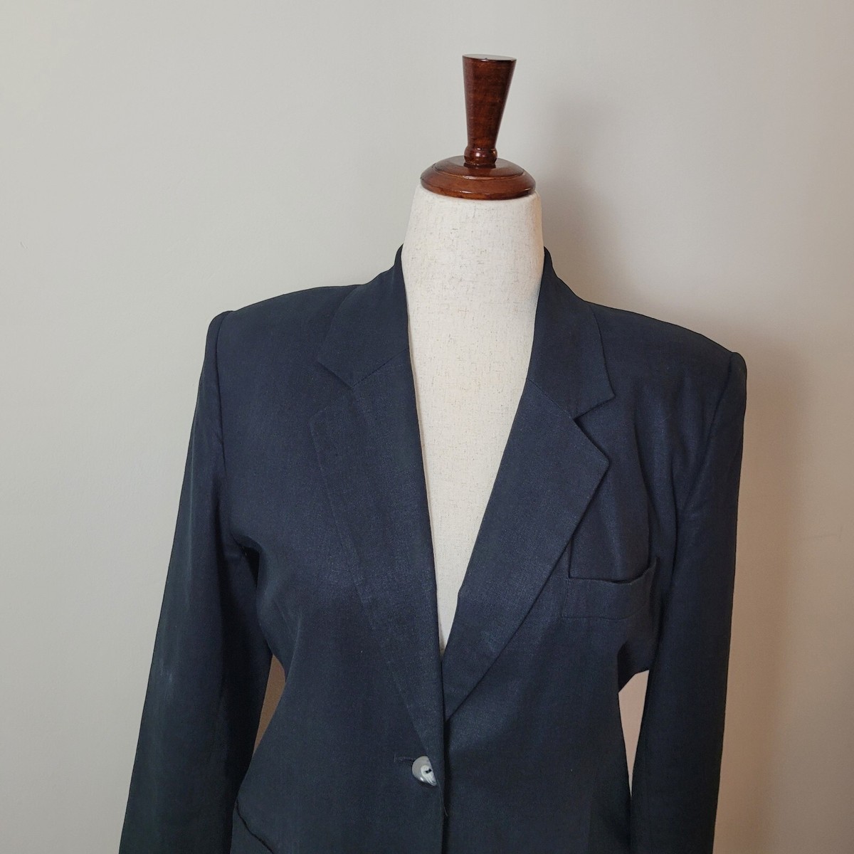 〔Vintage〕90s Black navy Simple suit デカ襟 il_fullxfull.5332349511_ri4w.jpg