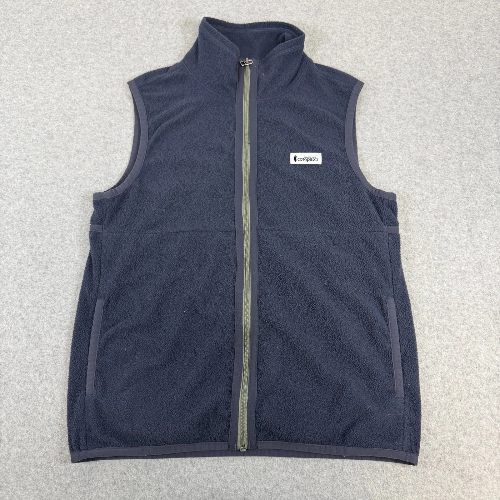 Cotopaxi Amado Vest Mens Small Blue Outdoors Hiking Fleece