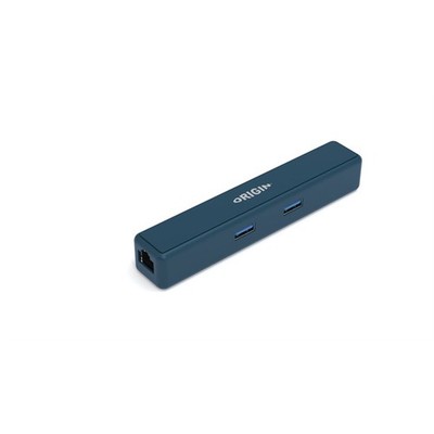 Origin Storage Travel Dock USB C 6in1 kabelgebunden USB 3.2 Gen 1 3.1 Gen 1 Typ-C blau
