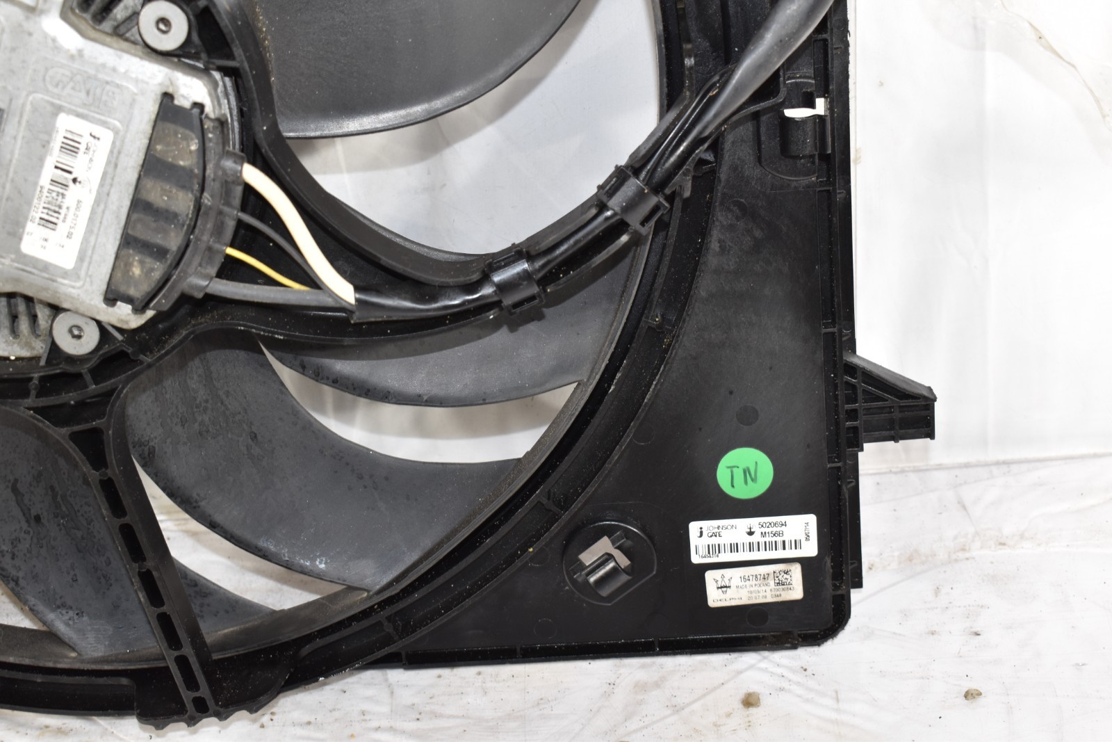 ♻️ 2014 - 2017 MASERATI GHIBLI S M157 RADIATOR FAN SHROUD COOLING 670030843 OEM