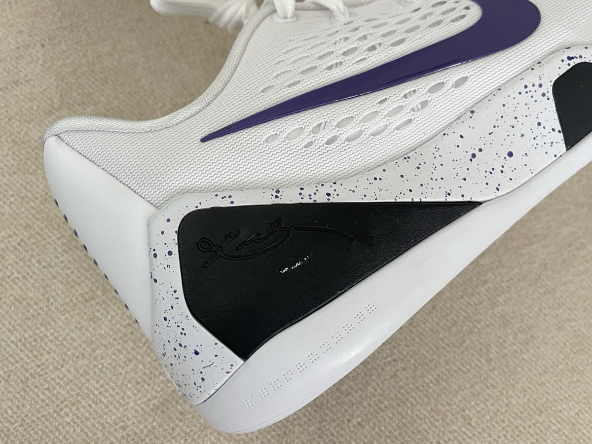 Size 13 - Nike Kobe 9 EM Protro Lakers Home White Court Purple