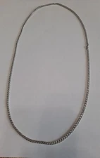 24" stainless steel chain Endless Cable Necklace.