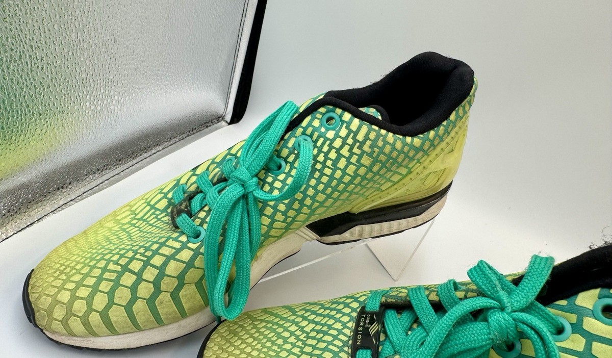 Adidas ZX Flux Xeno Frozen Yellow!! AQ8212 Size 9 MENS | eBay