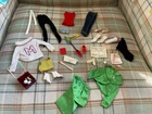 Vintage Mattel Barbie 1960s misc clothing and access lot