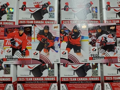 2025 Upper Deck Team Canada Juniors Rose Gold Foil (1-100) - YOU PICK  *******