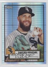 2021 Chrome Platinum Anniversary Mega Box Prism Refractor Dallas Keuchel 0wa0