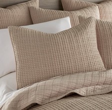 Levtex Home Mills Waffle Standard Sham Set Of Two Blush