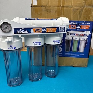 USED IceCap 4-Stage RO +DI 100 GPD (IC-RI100) MISSING PARTS/INCOMPLETE