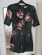 Ladies Stunning Ted Baker Short Jumpsuit ..Size 4( Us Size 0) .worn Once