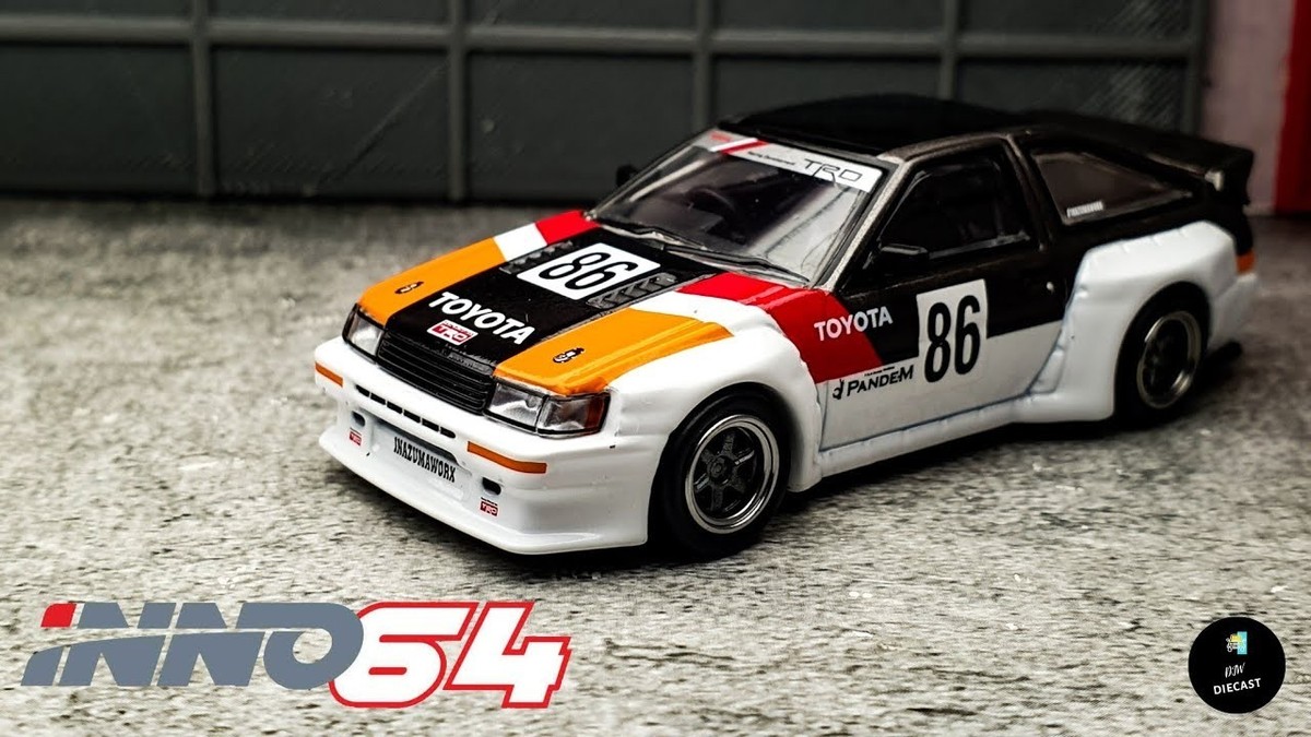 INNO64 Toyota AE86 Levin Inazuma Worx 1:64 Diecast Pandem Rocket