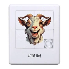 'Happy Goat Portrait' Sliding Puzzle (PZ00032464)