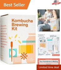 Kombucha Enthusiast's 1 Gallon Starter Kit - All-Inclusive Brewing Package