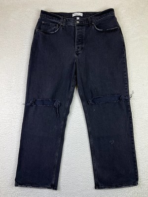 Abercrombie Fitch The 90's Baggy Low-Rise Jeans Women's 12S