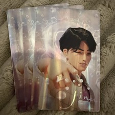 McDonald's KPOP Demon Hunters Saja Boys Jinu Photocard Holo Foil Trading Card