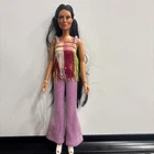 VTG CHER BARBIE FASHION DOLL IN MONTGOMERY WARDS FRINGE TOP AND PANTS 70S MEGO