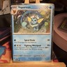 Vaporeon 168 HOLOBLEED/SWIRL Prismatic Evolutions Black Star Pokemon TCG MINT