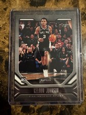 2019-20 Panini Chronicles - Playbook Keldon Johnson #187 (RC)