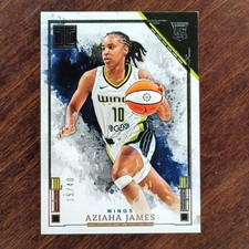 2025 Panini Impeccable WNBA RC #99 Aziaha James SILVER /40 Rookie