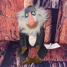 Vintage Disney Lion King Rafiki Plush Stuffed Animal Toy Baboon Collectible